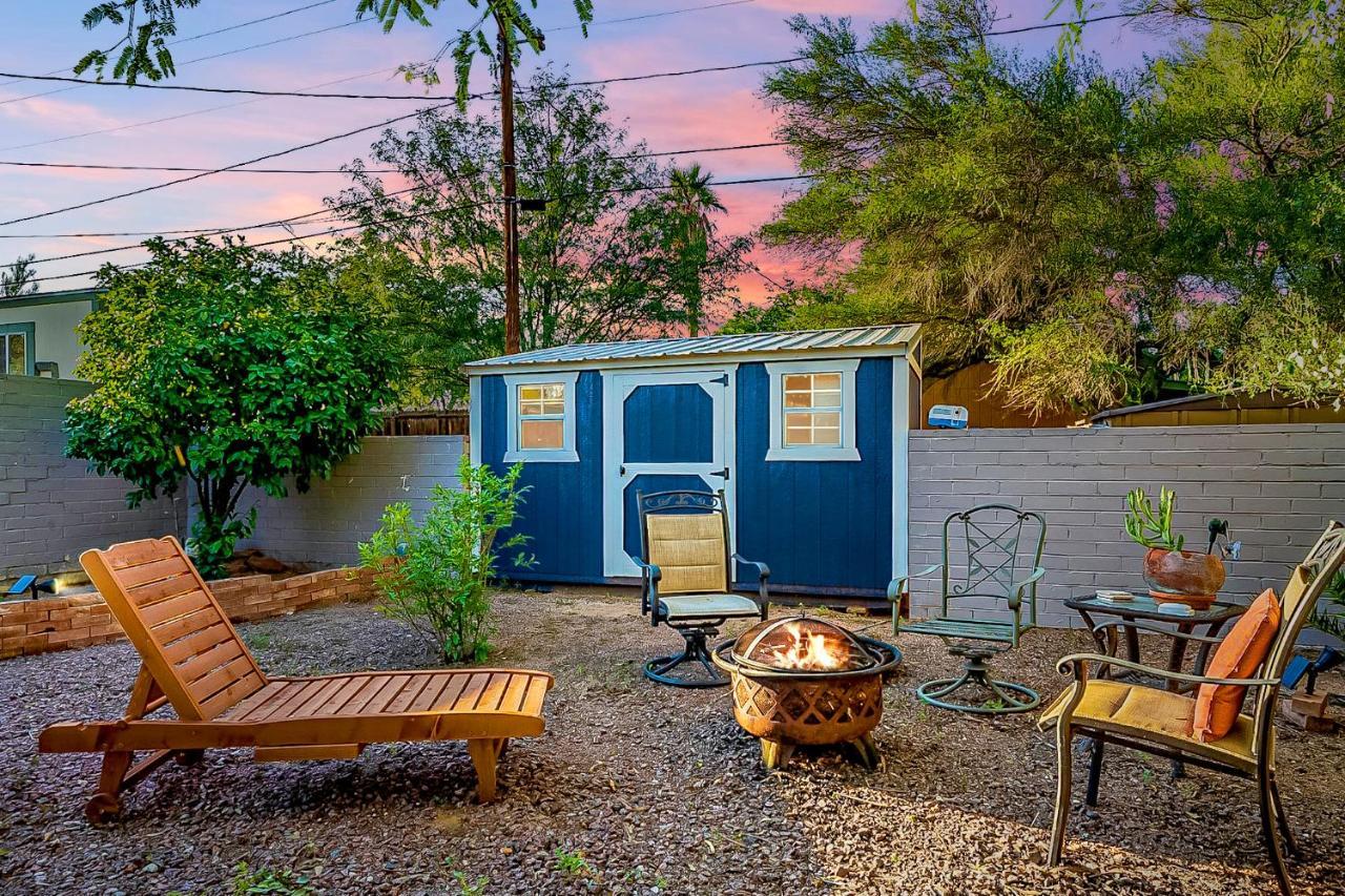 Cute Peaceful Tiny House Getaway W Backyard - Low Summer Rates! Тусон Екстериор снимка